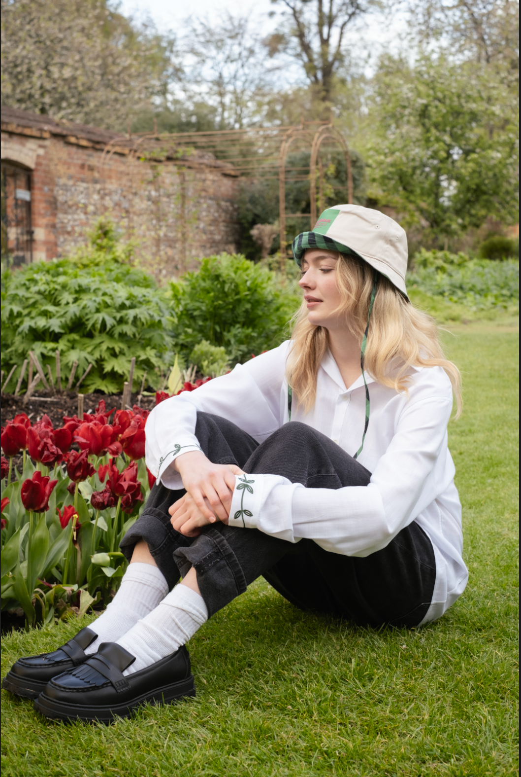 Embroidered White Shirt